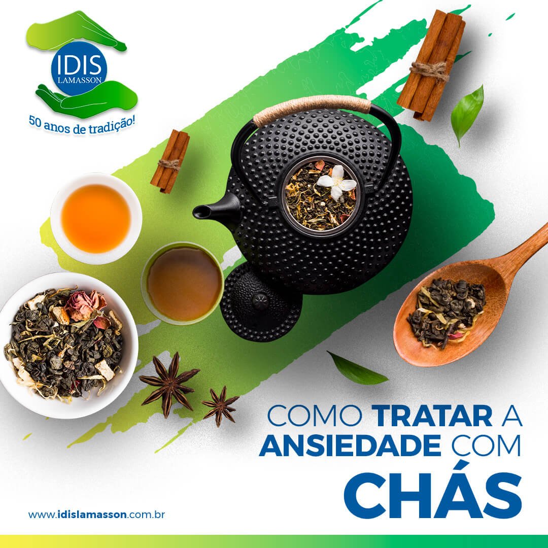 Como tratar a Ansiedade com Chás